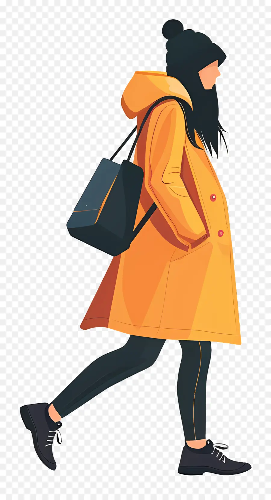 Mujer Que Camina，Mujer PNG