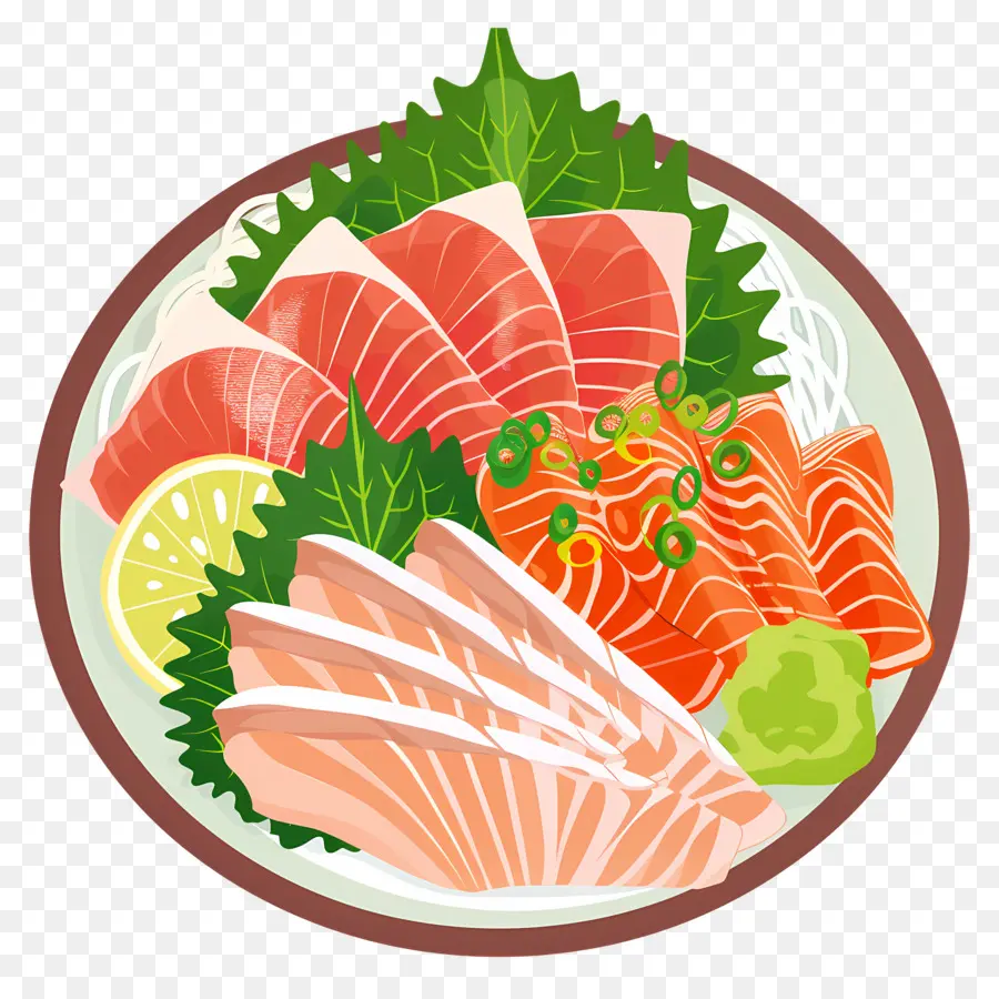 Sashimi，Salmón PNG