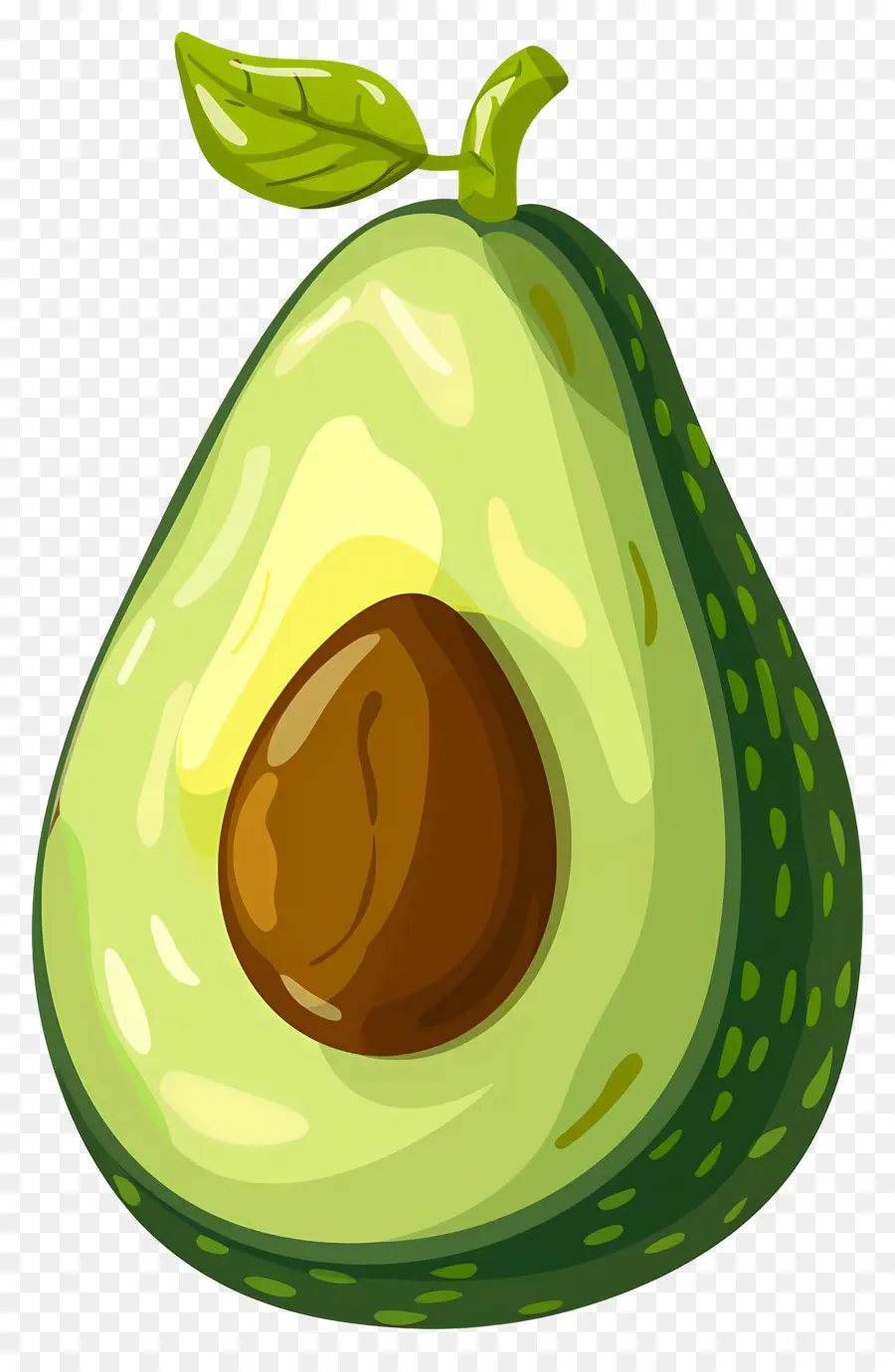 Aguacate，Ripe PNG