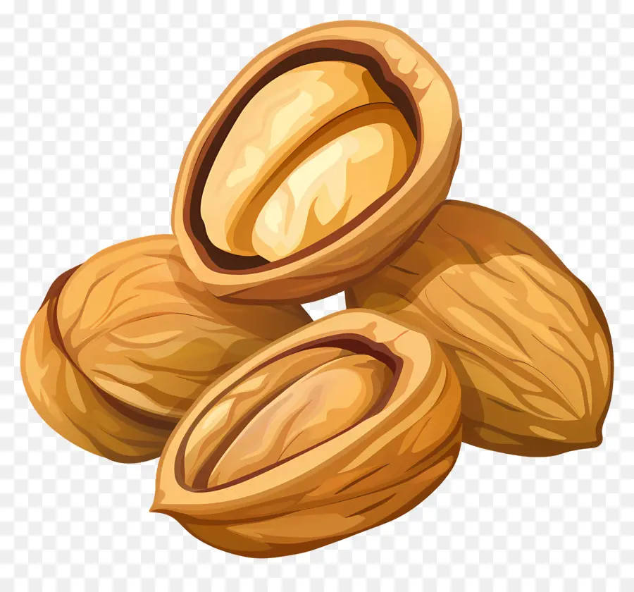 Tuercas，Nueces Asadas PNG