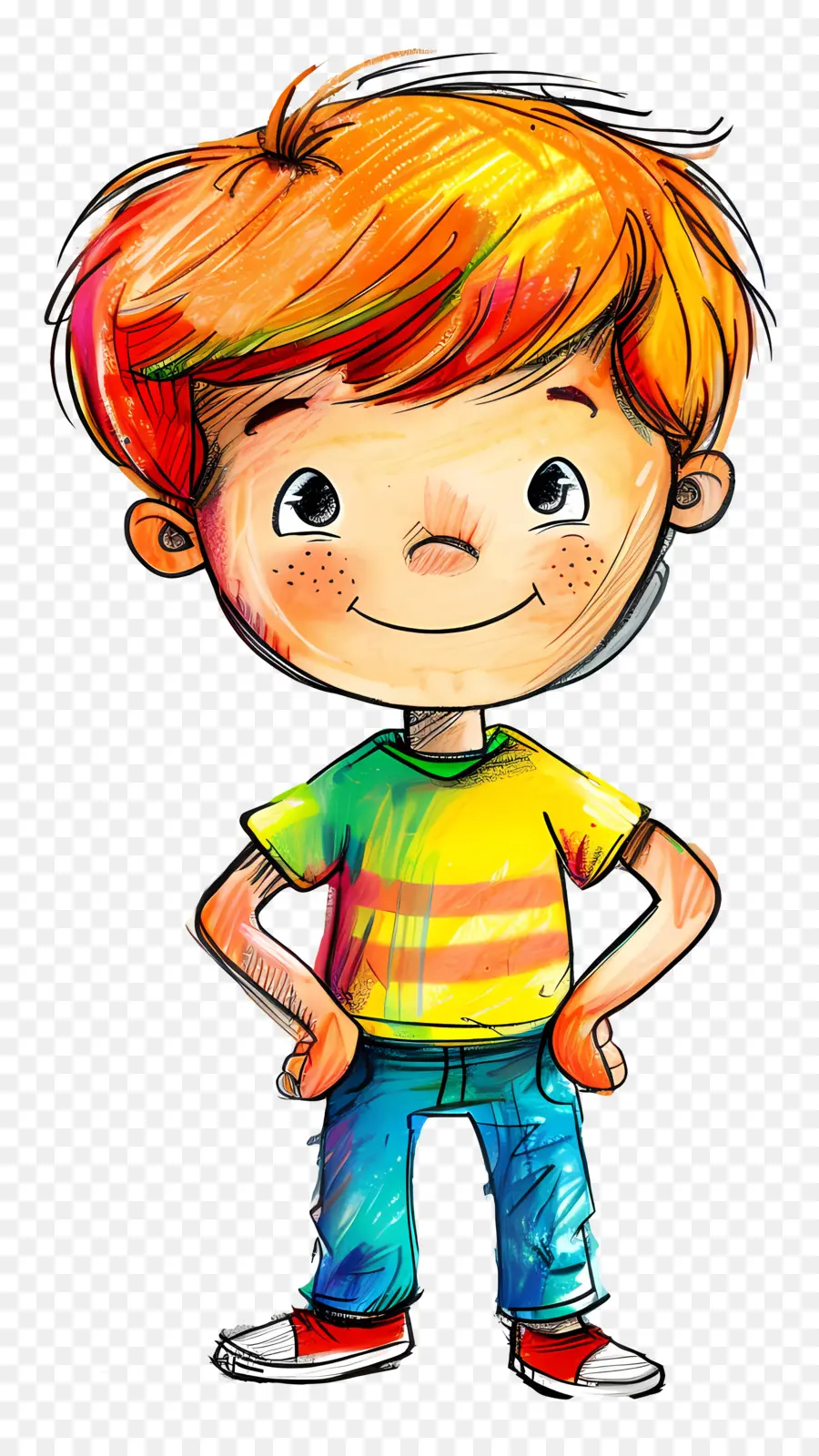 Cartoon Boy，Personaje De Dibujos Animados PNG