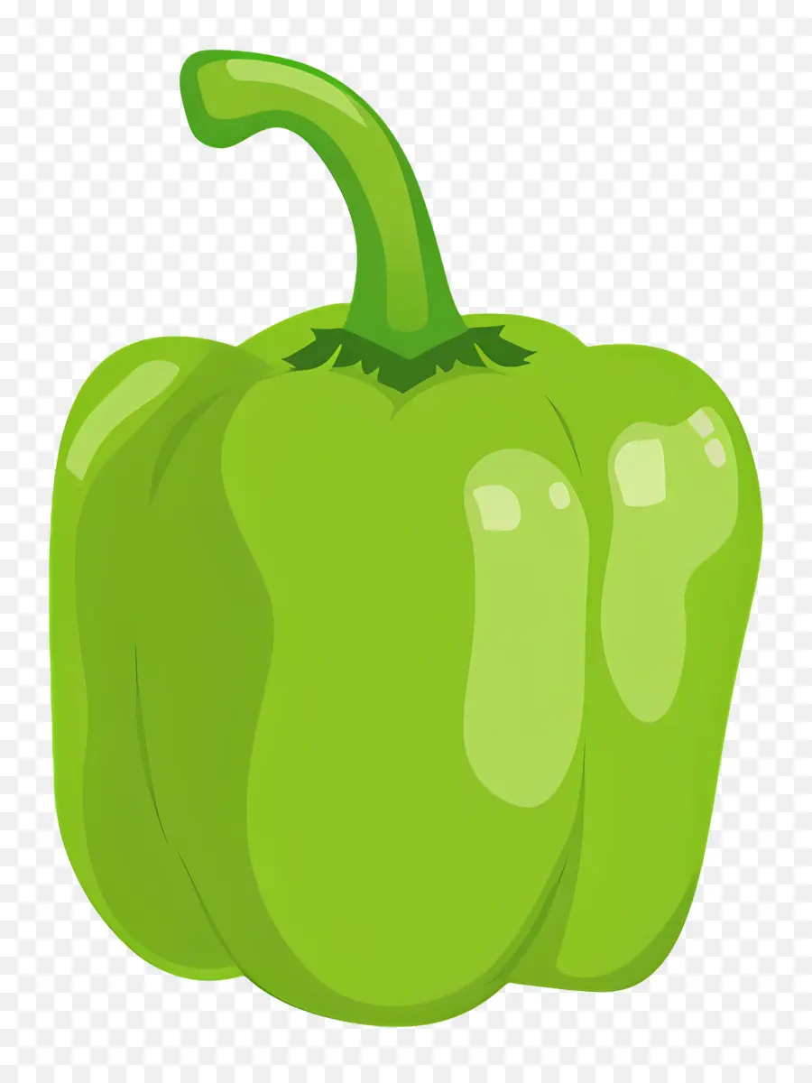 Pimiento Verde，Capsicum PNG