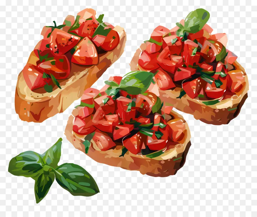 Brusqueta，Bruschetta PNG