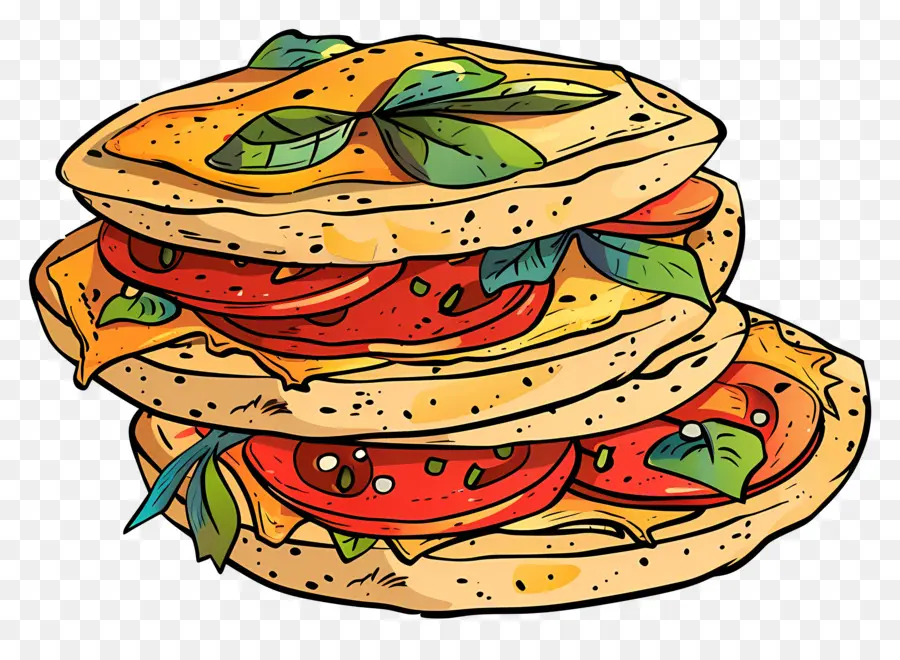 Tostadas，Sandwich PNG