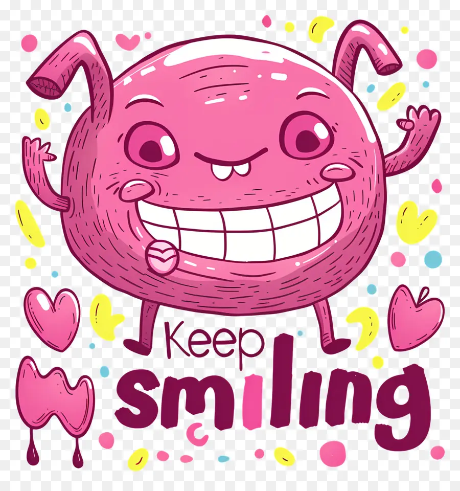 Sigue Sonriendo，Lindo Monstruo PNG