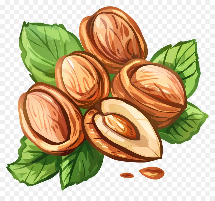 Tuercas，Almendras PNG