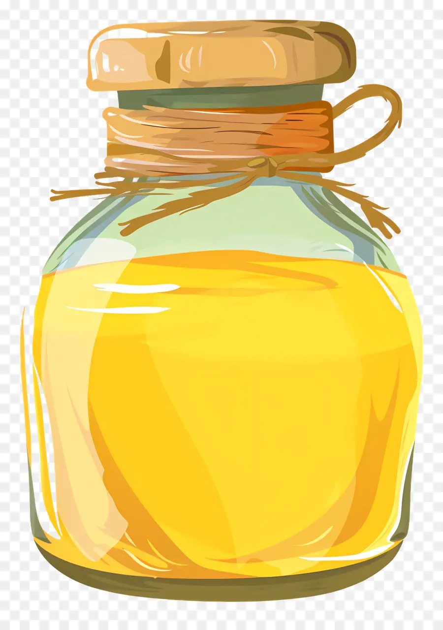 Ghee，Frasco De Vidrio PNG