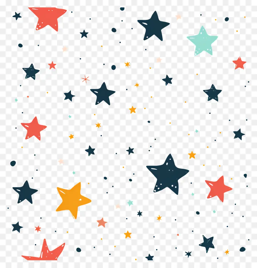 Estrellas De Navidad，Noche Estrellada PNG