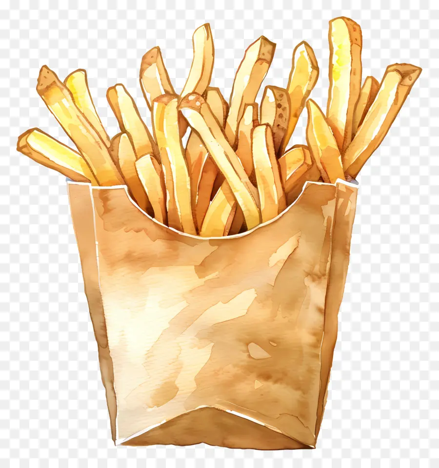 Papas Fritas，Bocadillo PNG