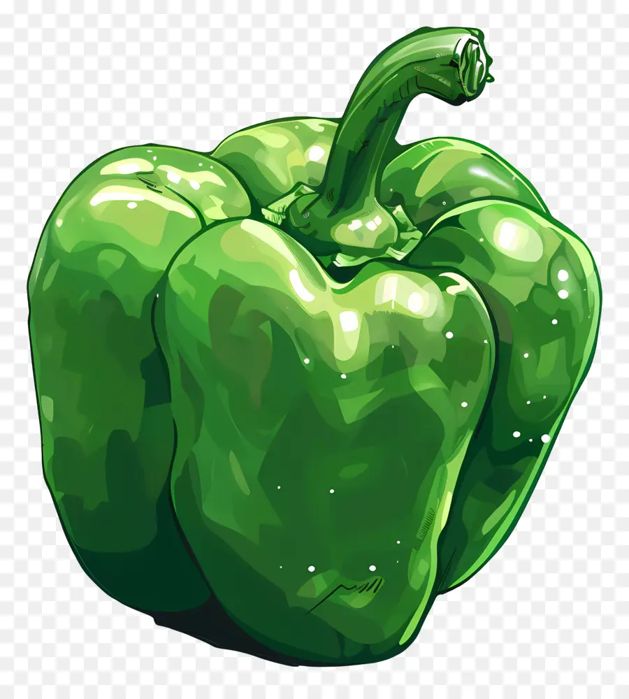 Pimiento Verde，Pimiento PNG