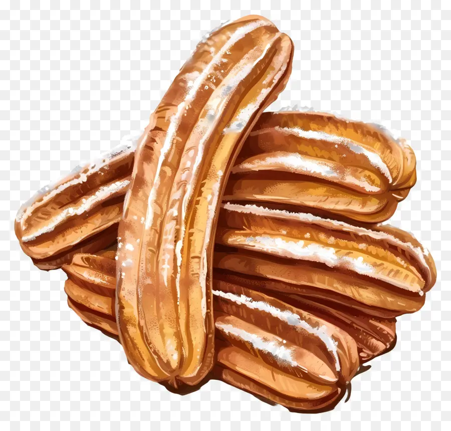 Churros，Postre Español PNG