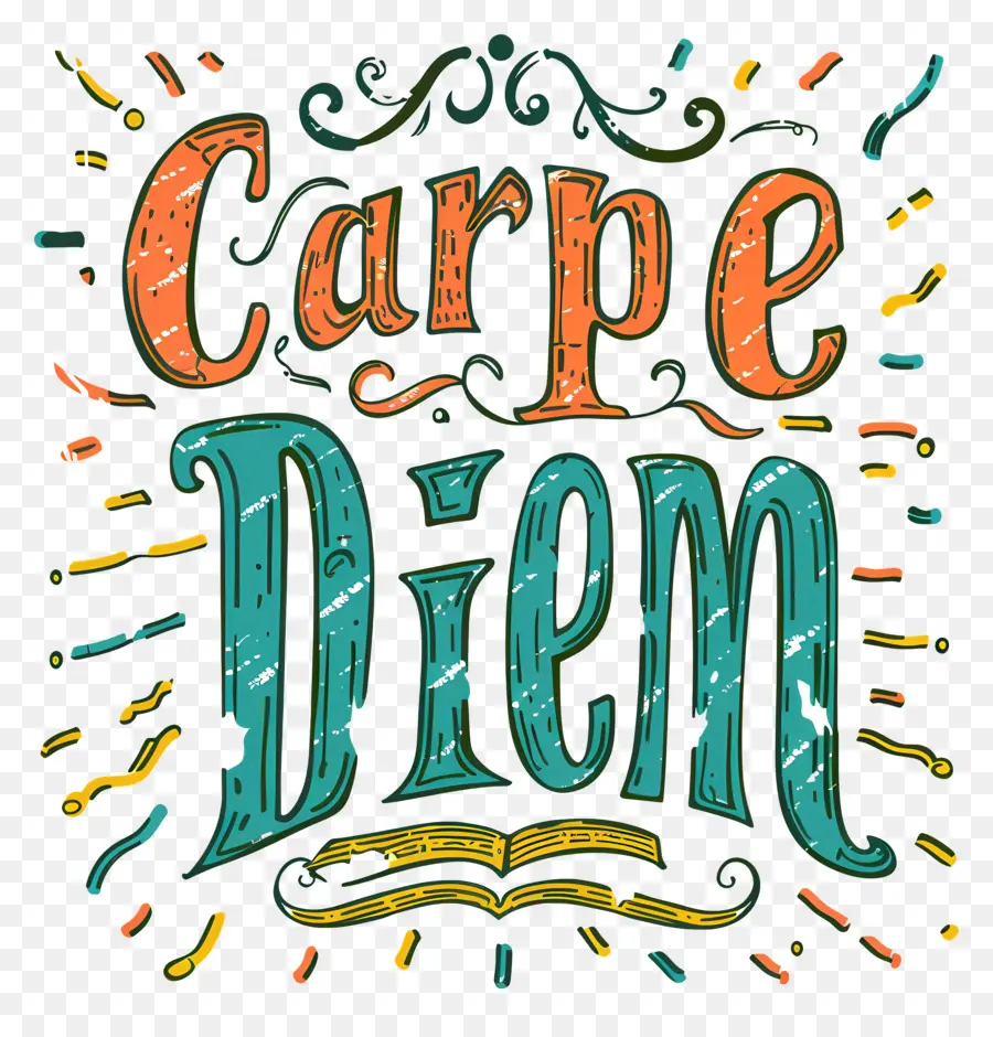 Carpe Diem，Tipografía PNG