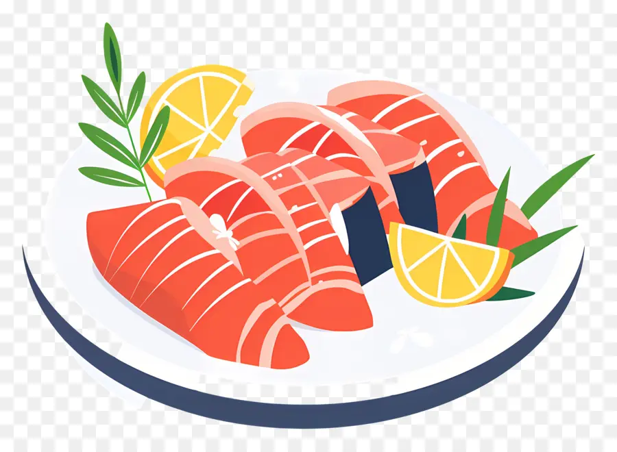 Sashimi，Salmón PNG