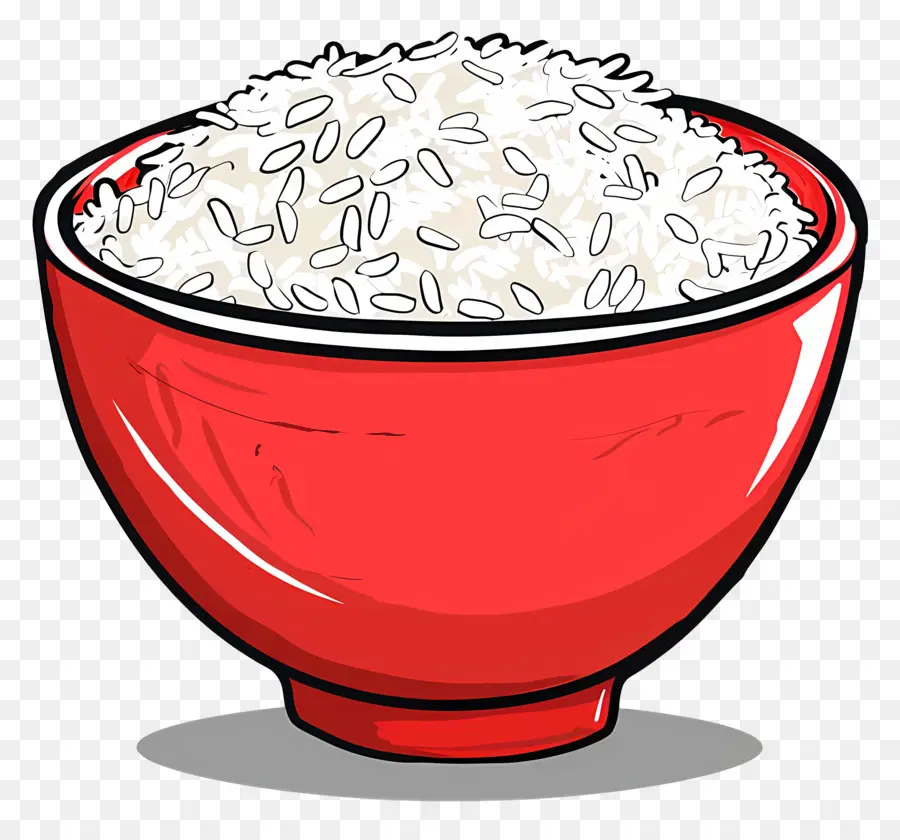 Plato De Arroz，Fondo Blanco PNG