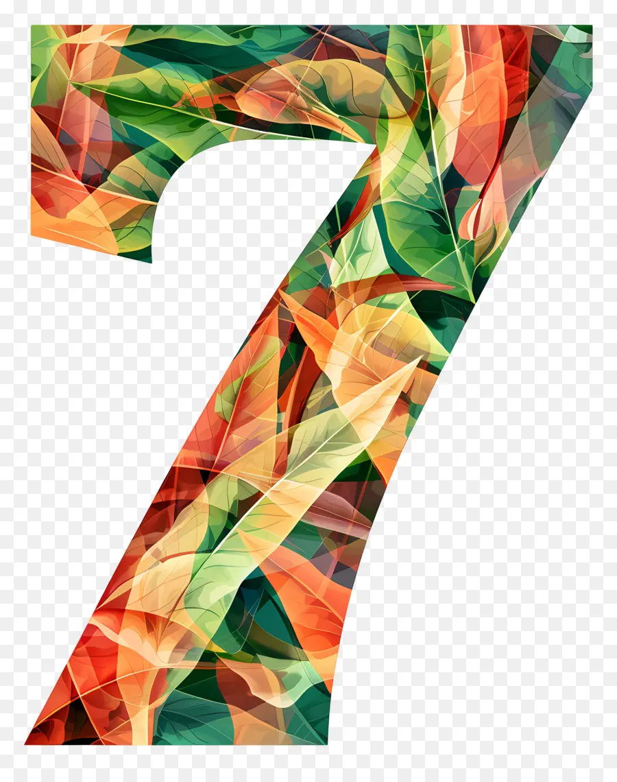 Número 7，El Número Siete PNG