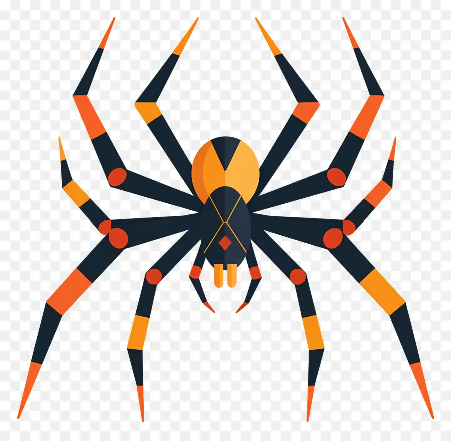 Araña De Halloween，Arte De Araña Abstracto PNG