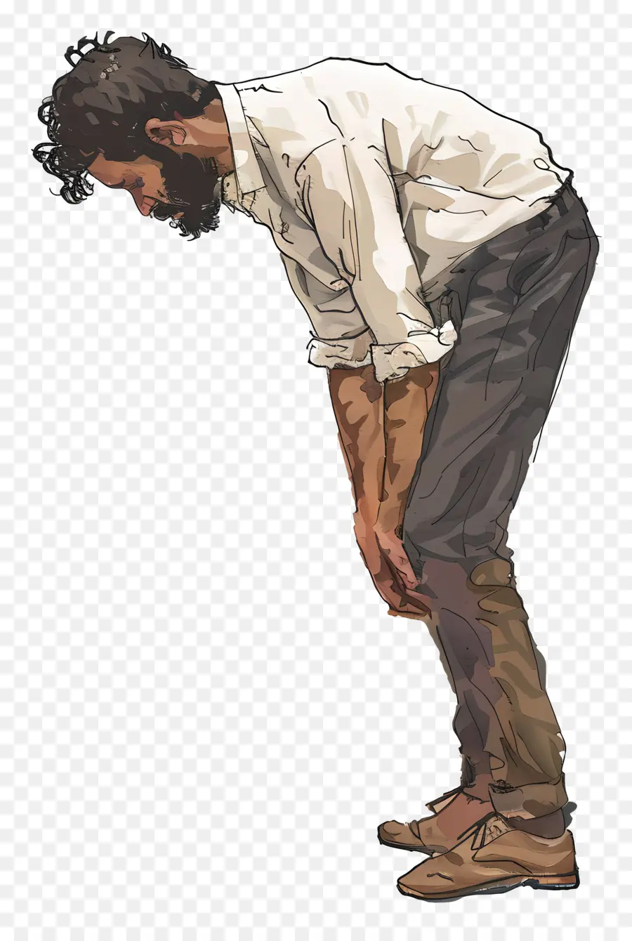 Hombre Cansado，Hombre PNG