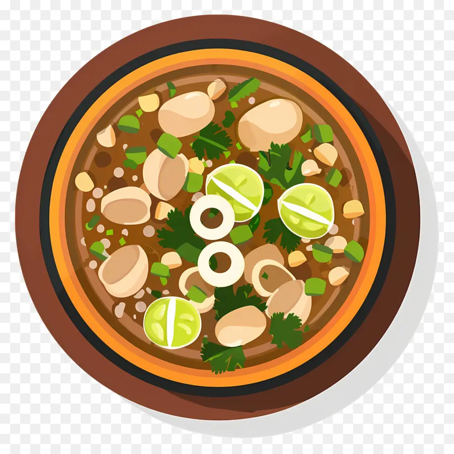 El Pozole，Sopa De Pollo Y Arroz PNG