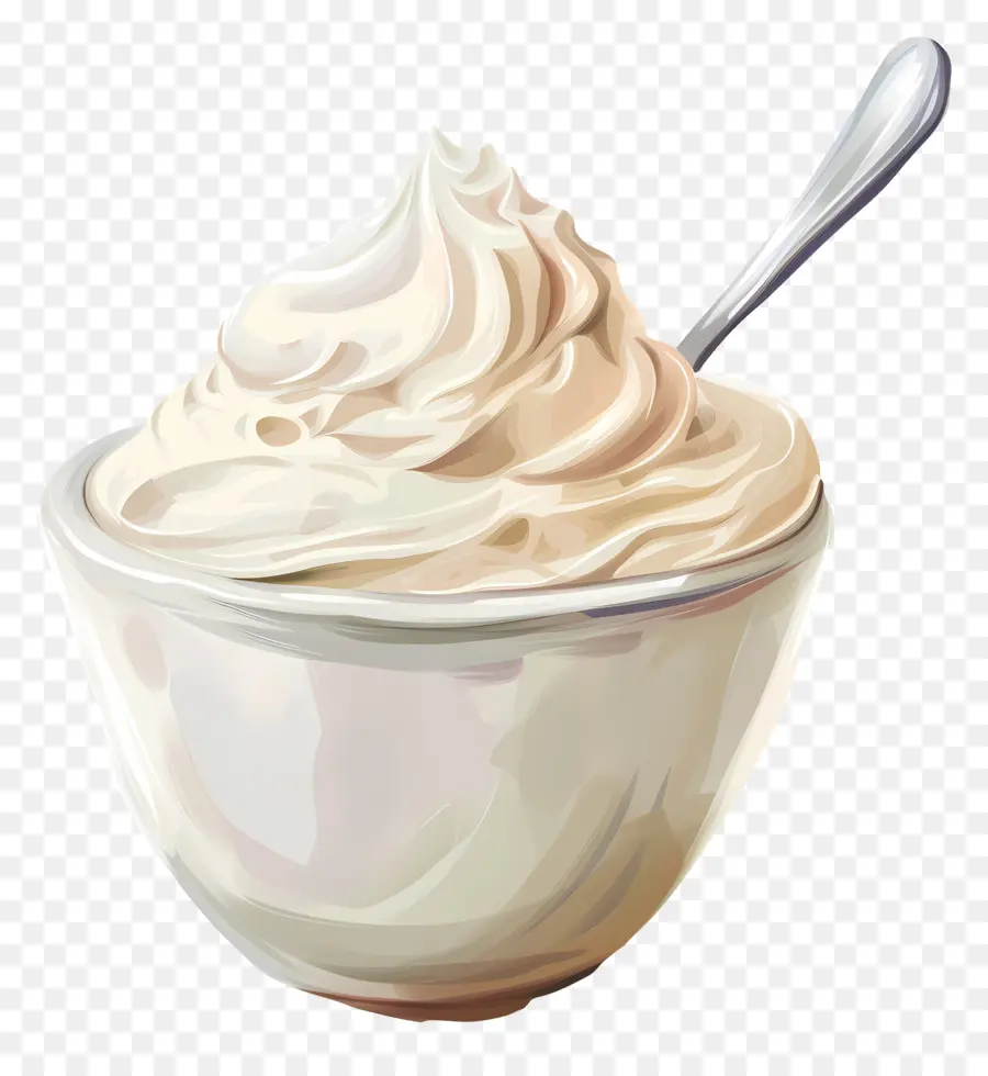 Yogur Griego，Crema Batida PNG