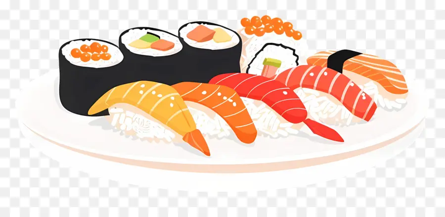 Sushi，Japonés PNG