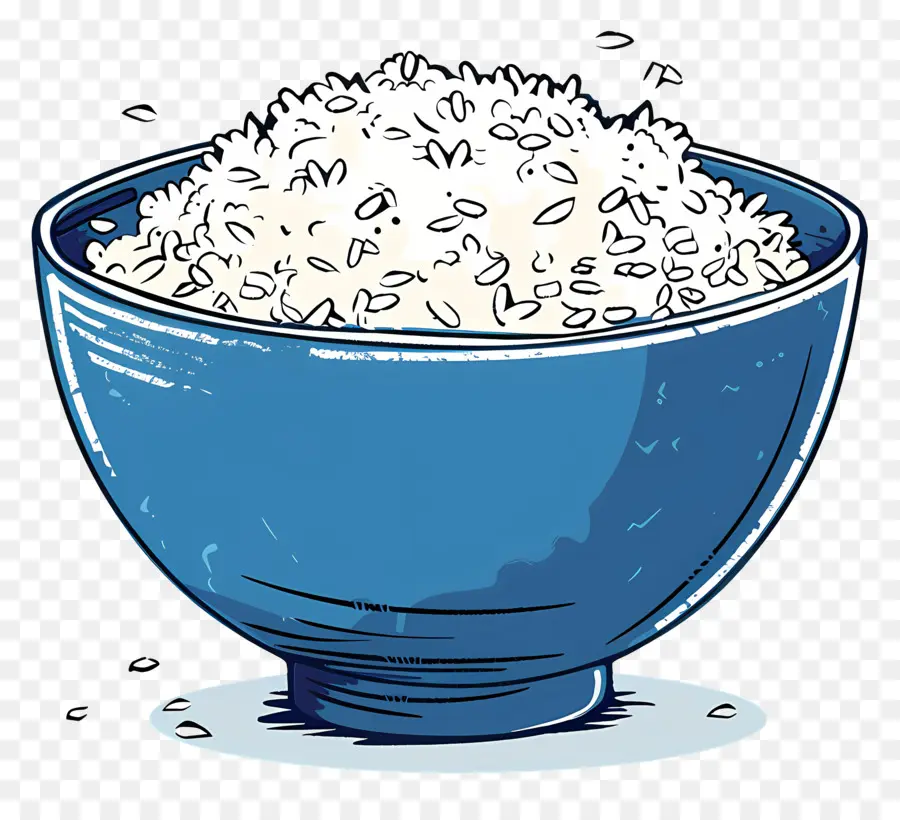 Plato De Arroz，Arroz Blanco PNG