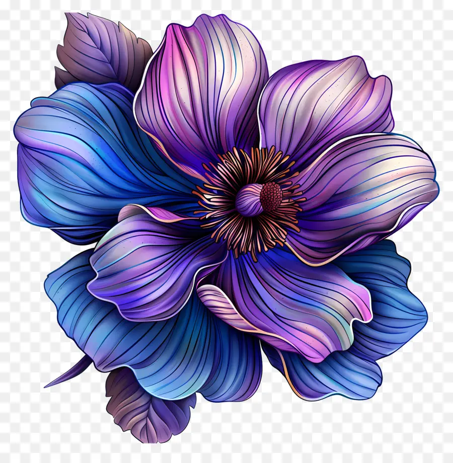 Flor，Flor Morada PNG