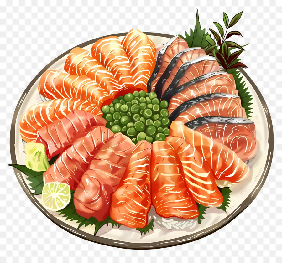 Sashimi，Pescado Crudo PNG