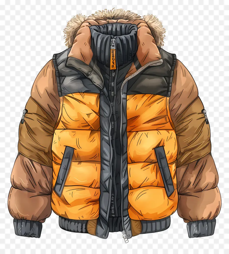 Abrigo De Invierno，Chaqueta PNG