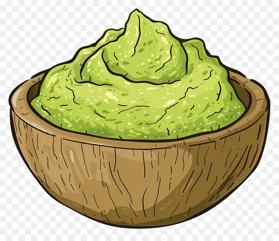 Guacamole，La Salsa Verde PNG