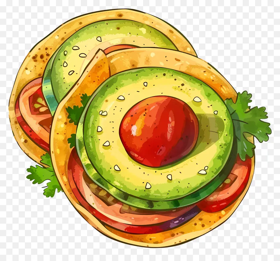 Tostadas，Tortilla PNG