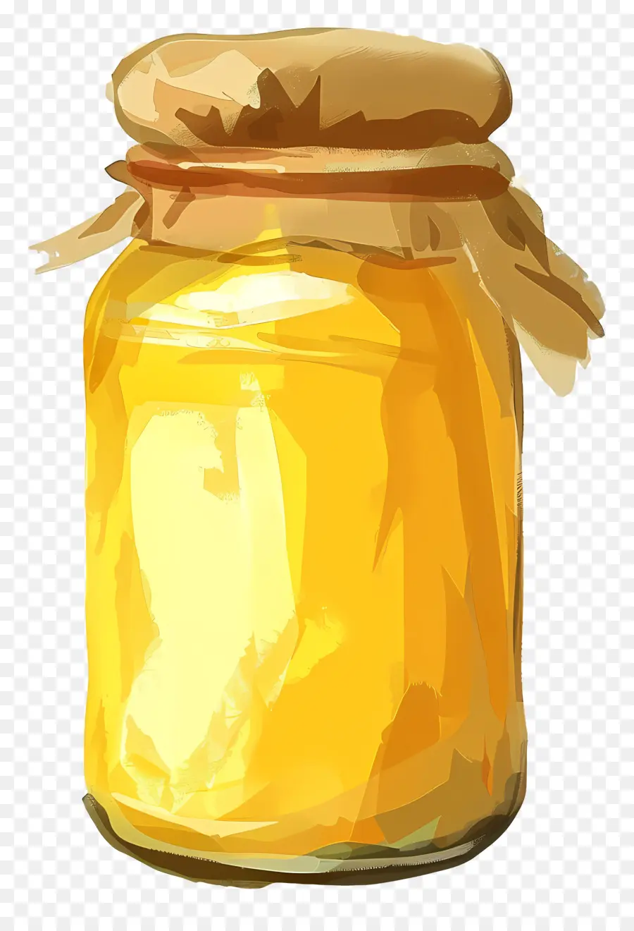 Ghee，Tarro De Miel PNG