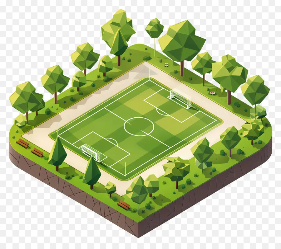 Campo De Fútbol，Los Jugadores PNG