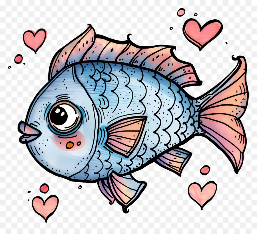 Dibujos Animados De Pescado，Lindo Pescado PNG