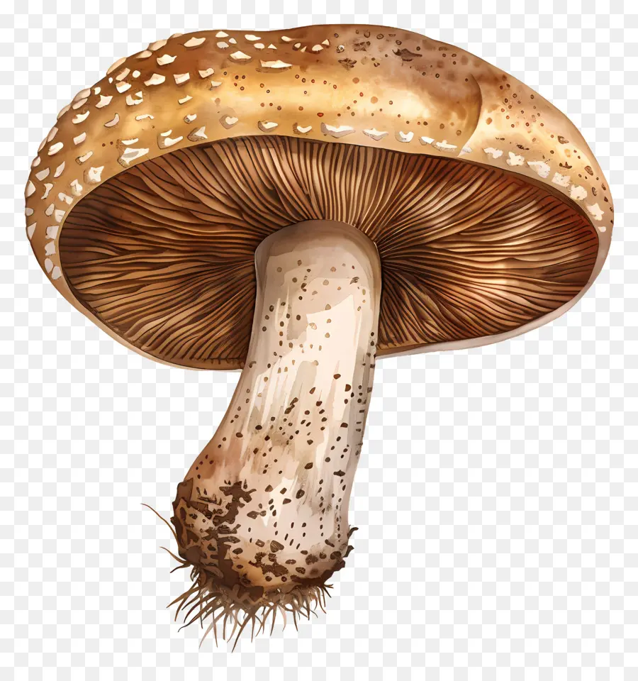 Hongo Shiitake，Seta PNG