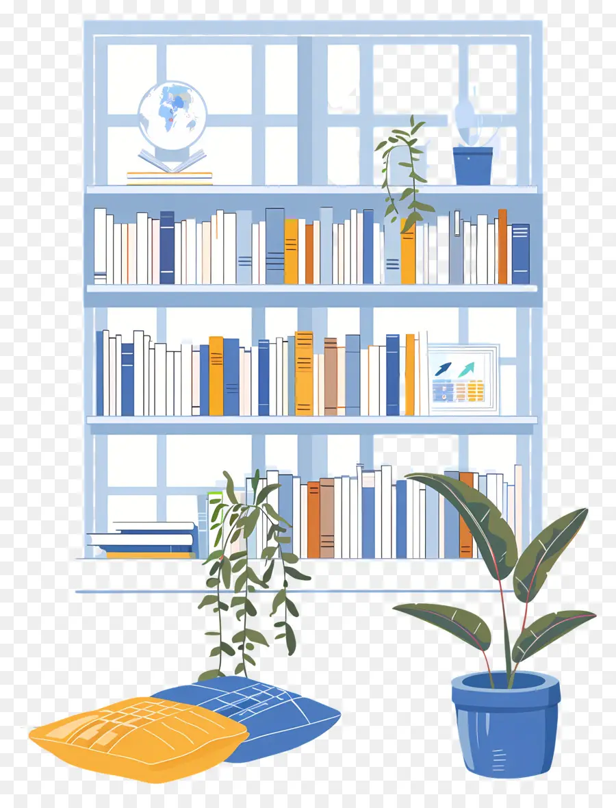 Biblioteca，Estante Para Libros PNG