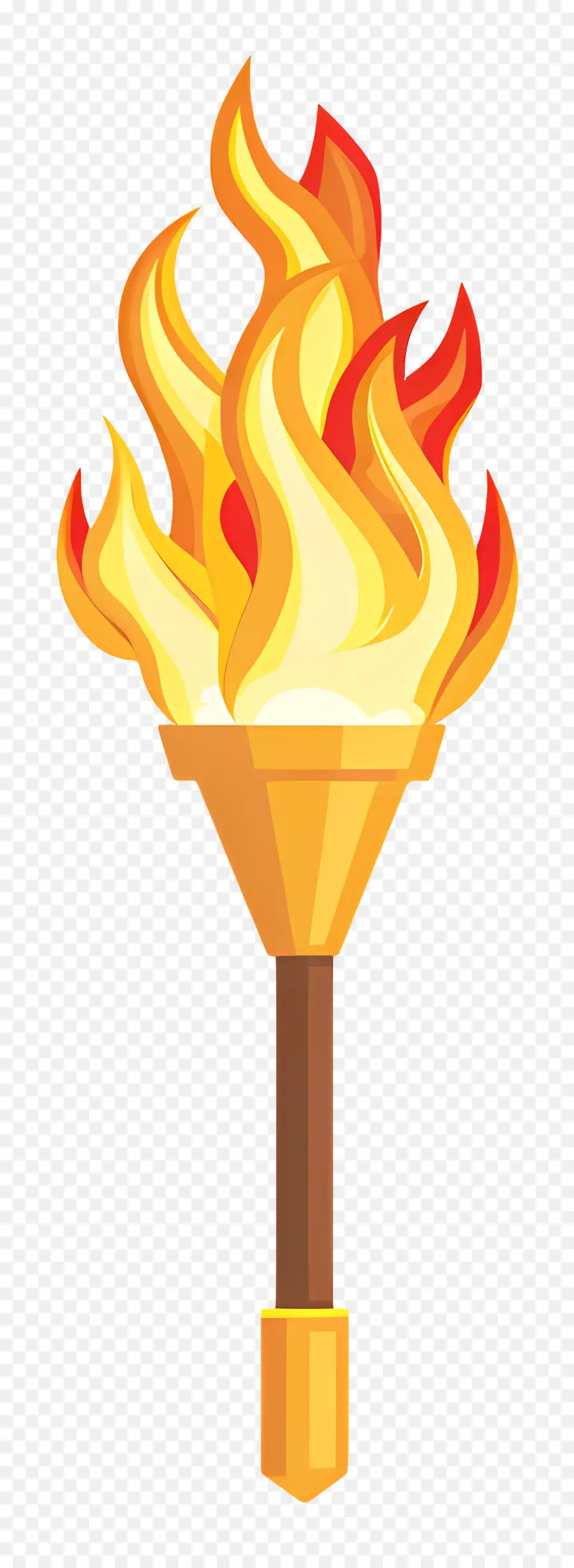 La Antorcha Olímpica，Antorcha Ardiente PNG