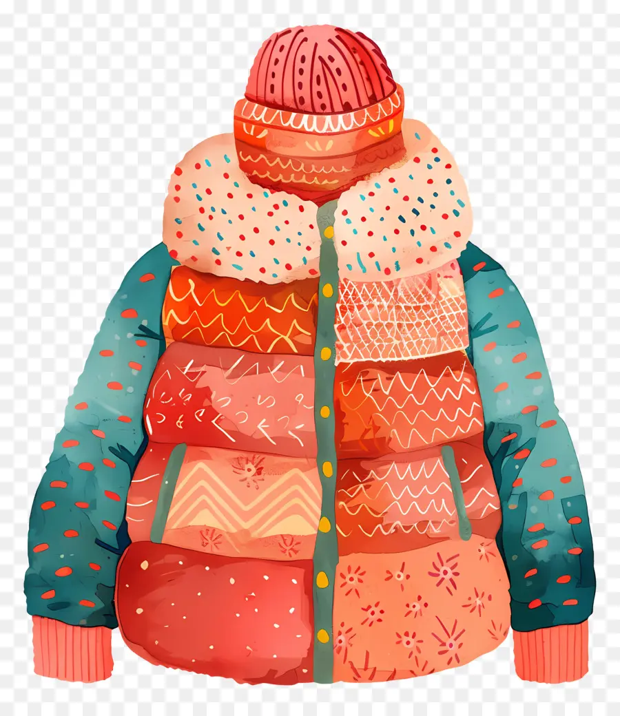 Abrigo De Invierno，Chaqueta Con Capucha PNG