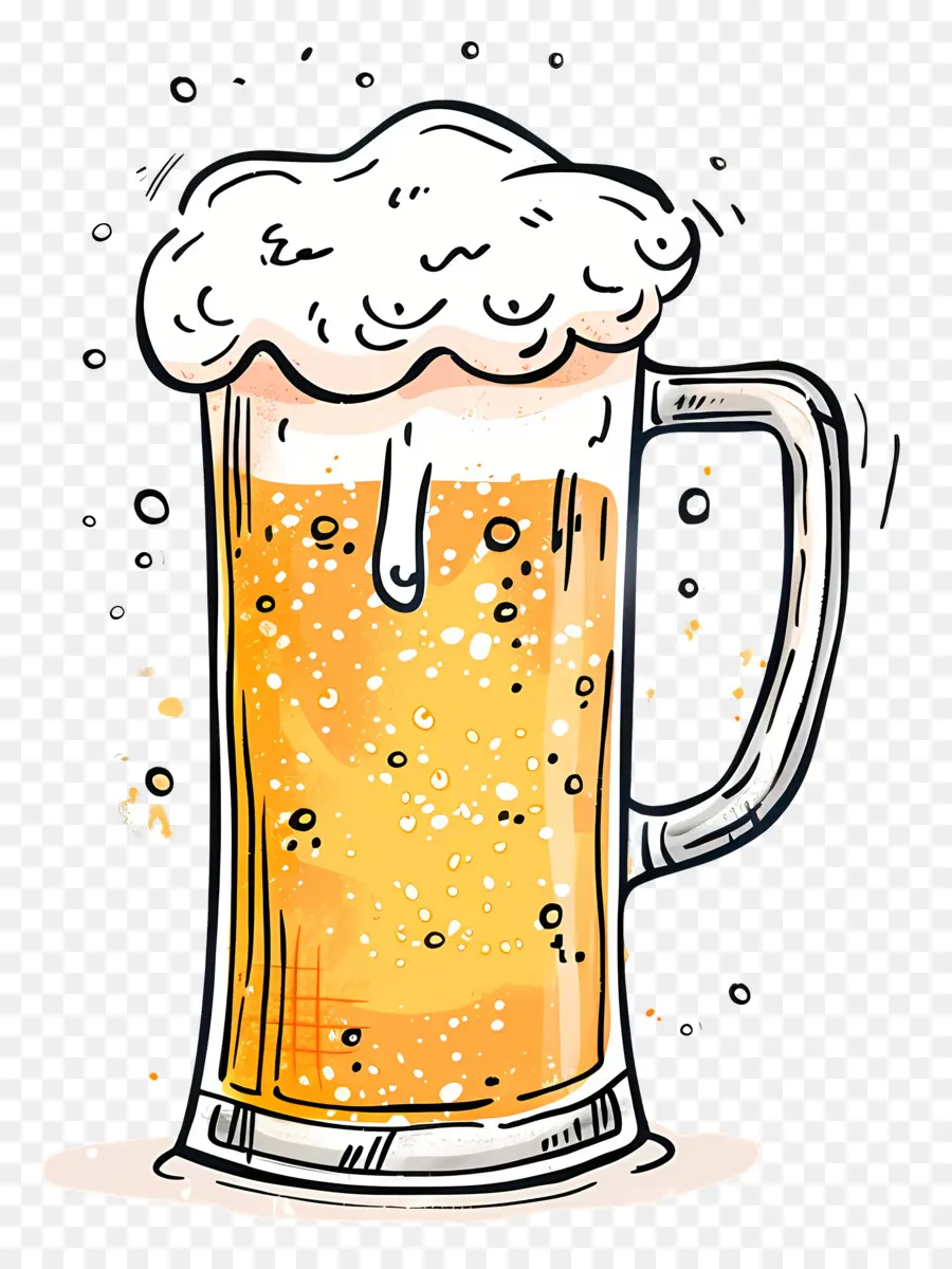 De Dibujos Animados De La Cerveza，La Cerveza PNG