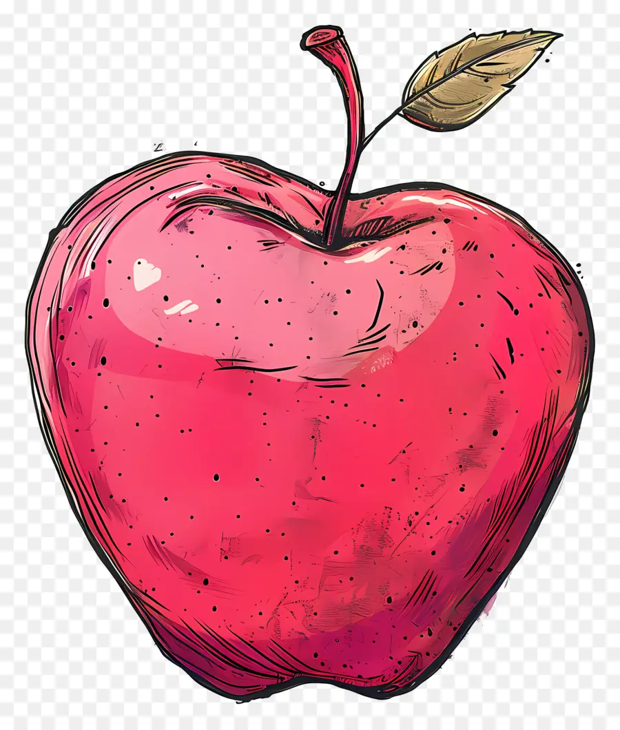 Dibujos Animados De Apple，Manzana Roja PNG