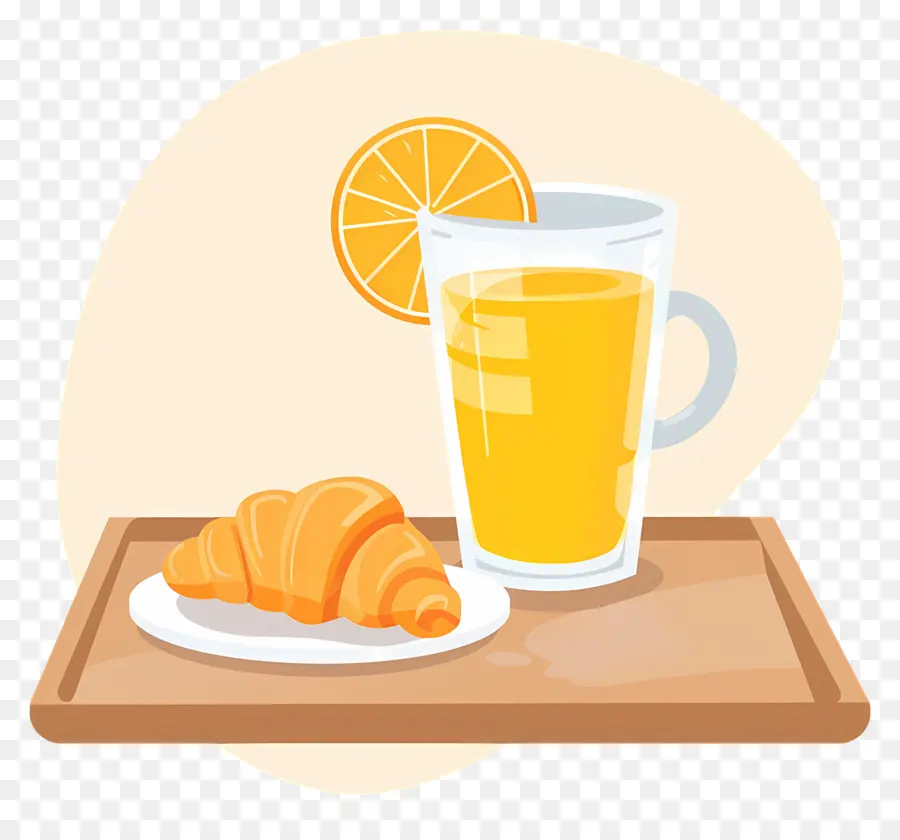 El Desayuno，Jugo De Naranja PNG