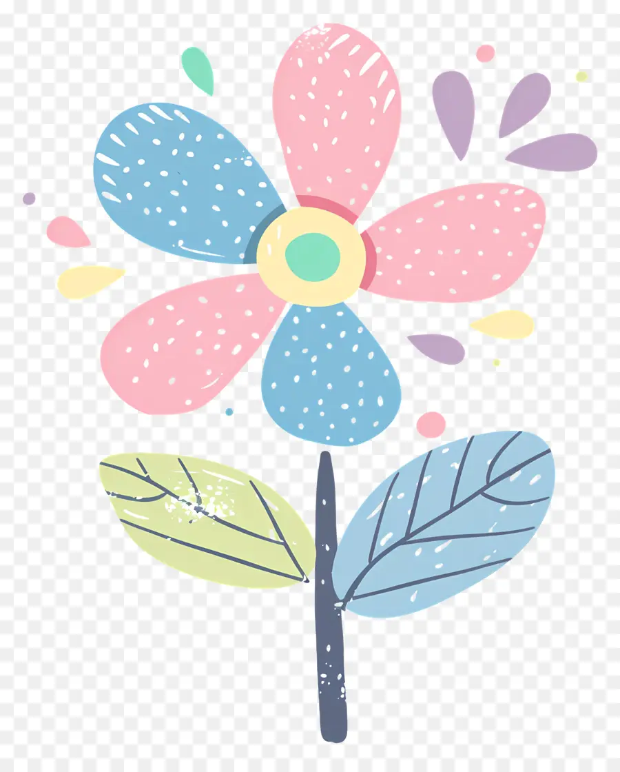Cartoon Flower，Diseño Floral PNG