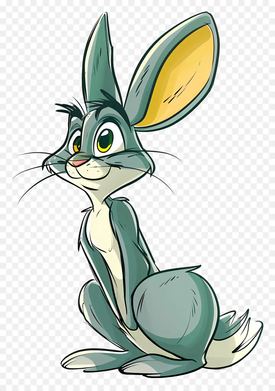 Cartoon Rabbit，Personaje Animal PNG