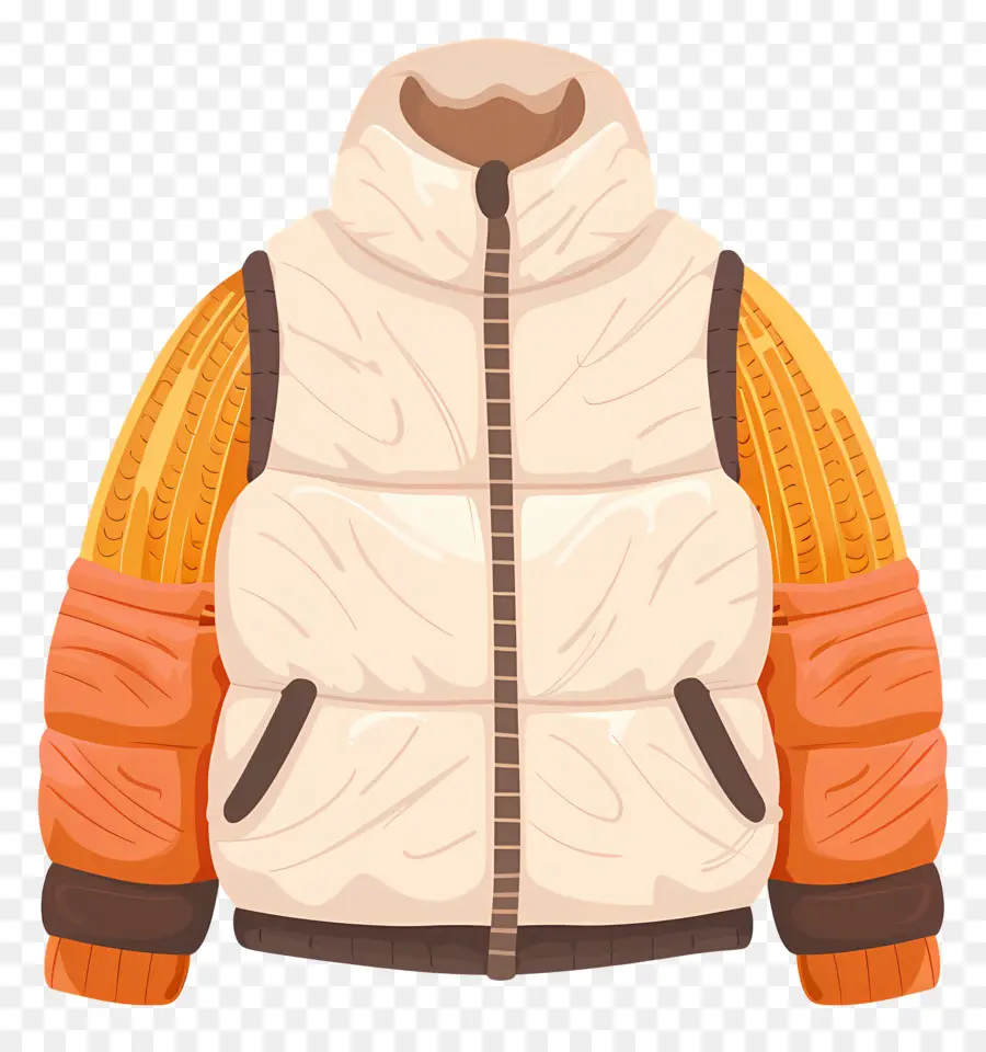 Abrigo De Invierno，Chaqueta Acolchada PNG