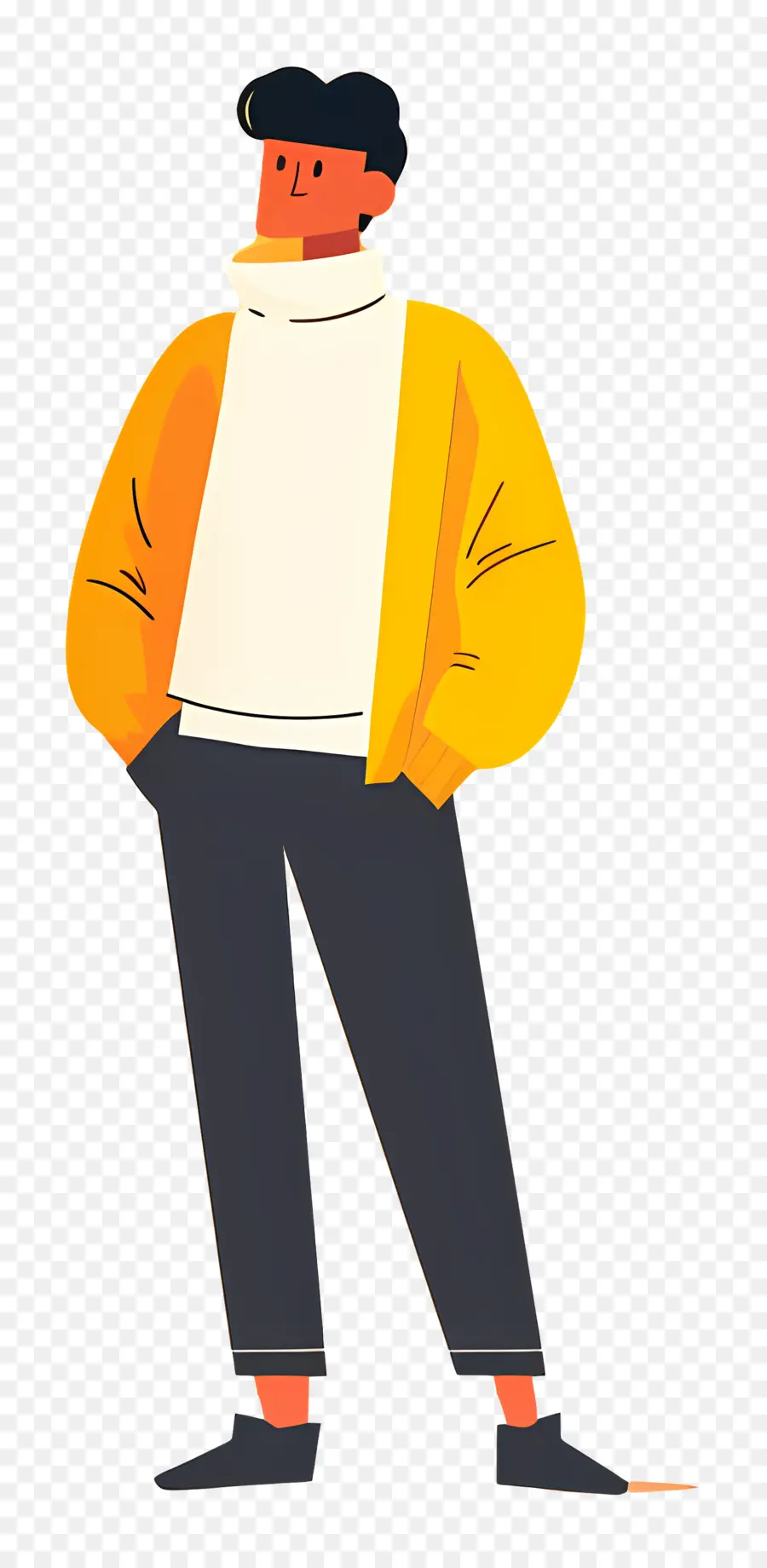 El Pensamiento，Chaqueta Amarilla PNG