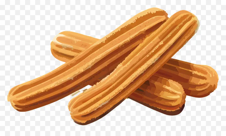 Churros，De Postre PNG