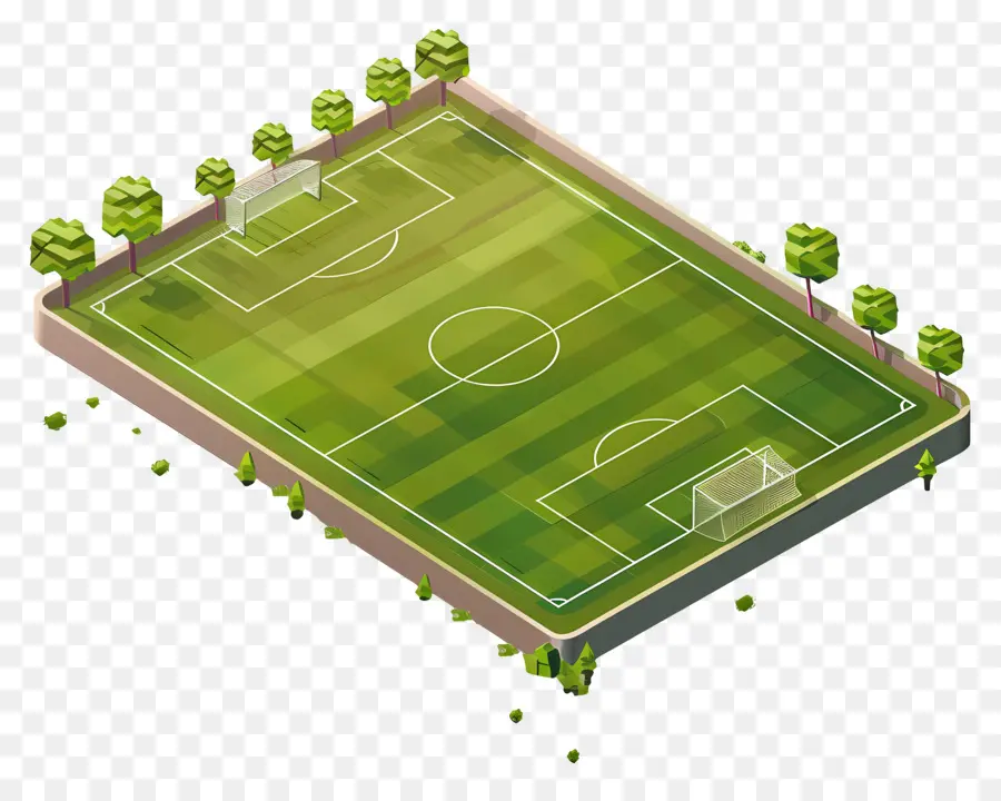 Campo De Fútbol，La Hierba PNG