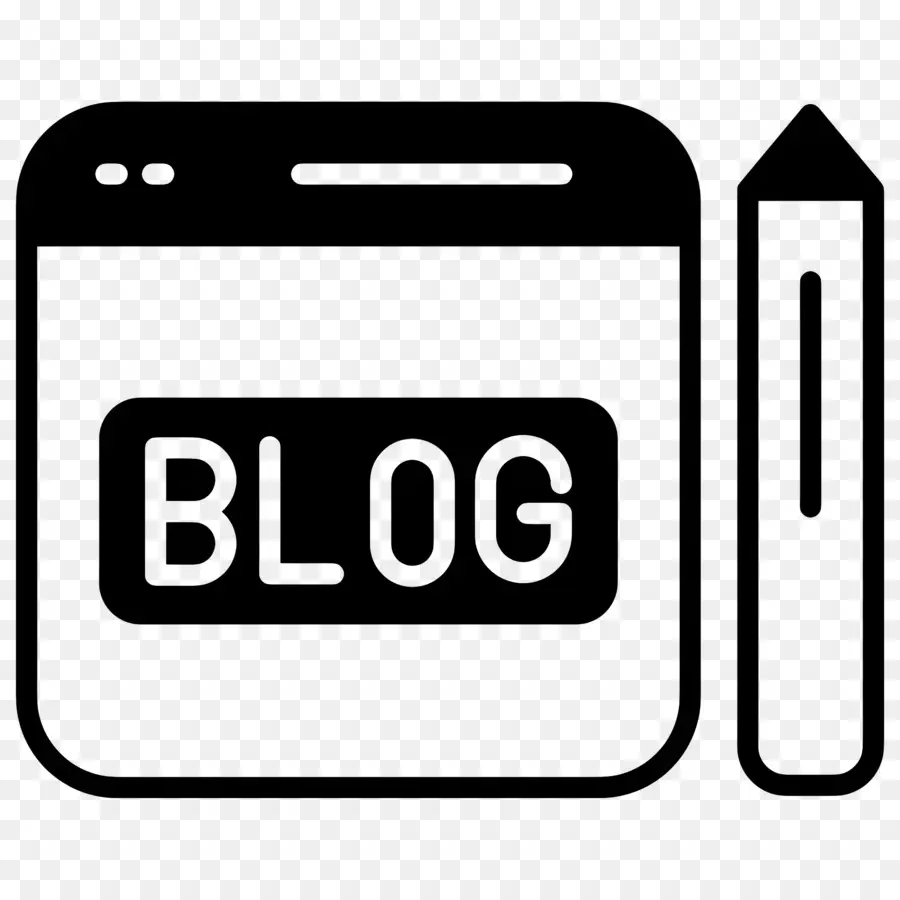 Icono De Blog，Blog PNG