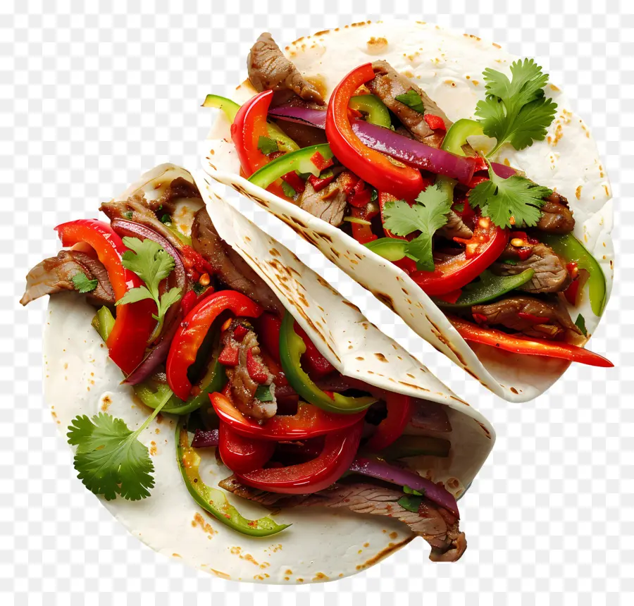 Fajitas，Tacos PNG