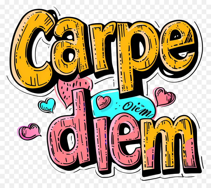 Carpe Diem，Frase PNG