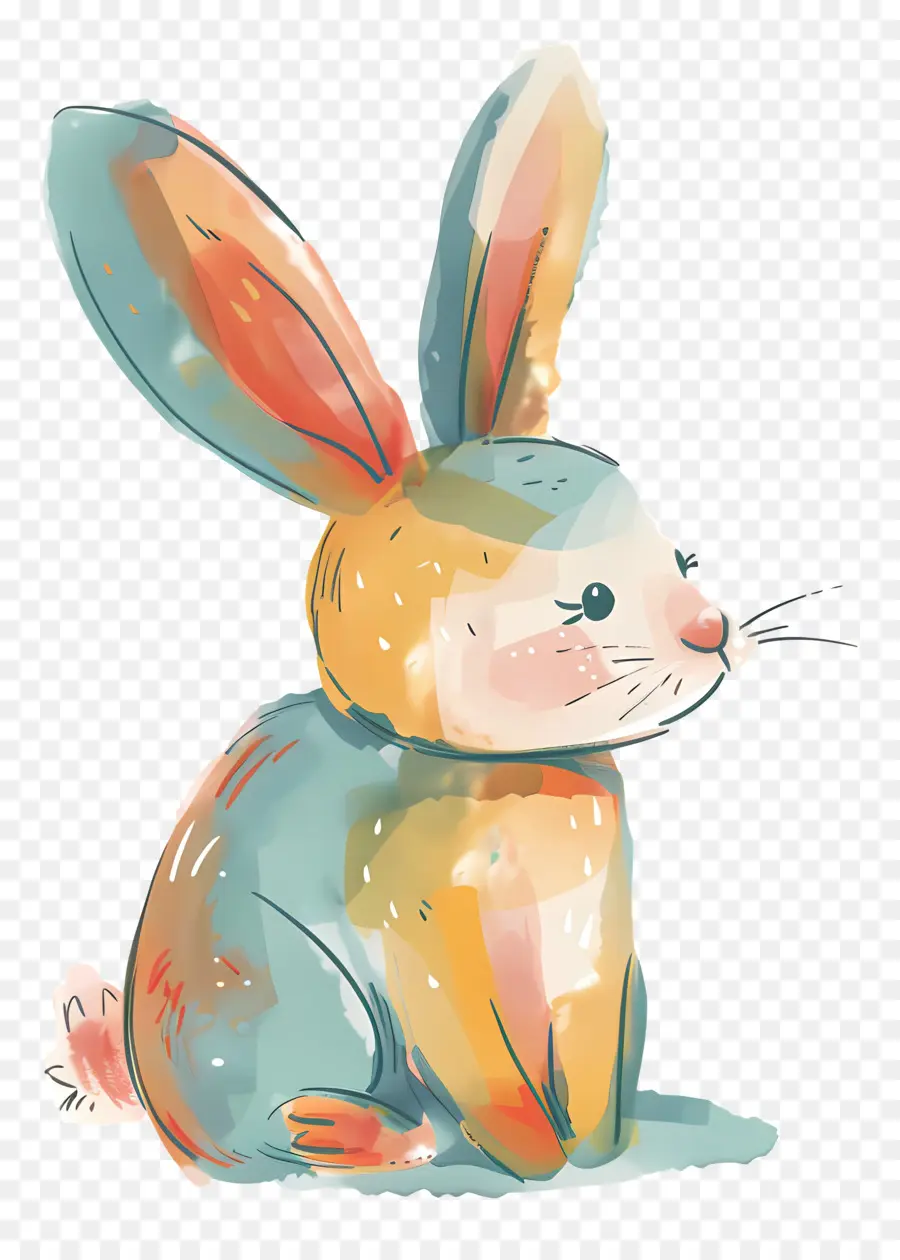 Cartoon Rabbit，Conejito PNG